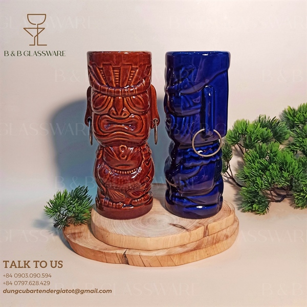 Ly Sứ Tiki Hawaii Cup - Aimar Xanh Dương A4 4
