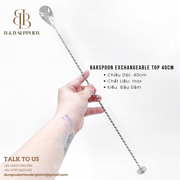 Barspoon Exchangeable Top 40cm 3