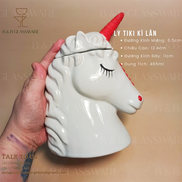 Ly Sứ Tiki Kì Lân - C6 3