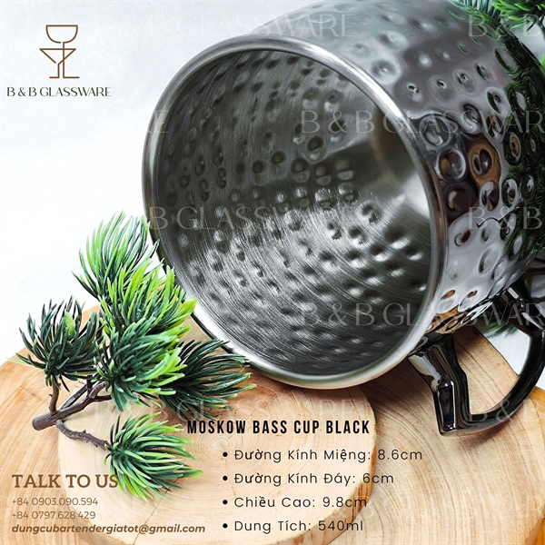 Moskow Bass Cup Black - ảnh 2