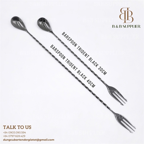 Barspoon Trident Black 30cm 5