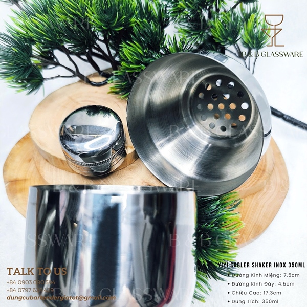 Yiyi Cobbler Shaker Inox 350ml 4