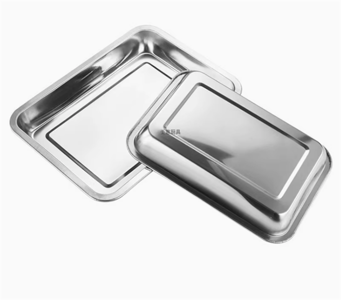 Khay Inox Sâu 4,8cm (Không Kèm Vỉ Nướng Bên Trong) - ảnh 2