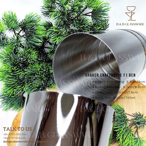 Bộ Shaker Crafthouse F1 Đen 3