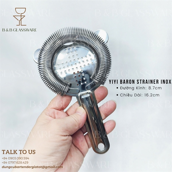 Yiyi Baron Strainer Inox 3