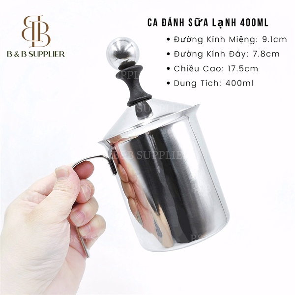 Ca Đánh Sữa Lạnh 400ml 4