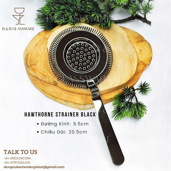 Hawthorne Strainer Black - ảnh 2