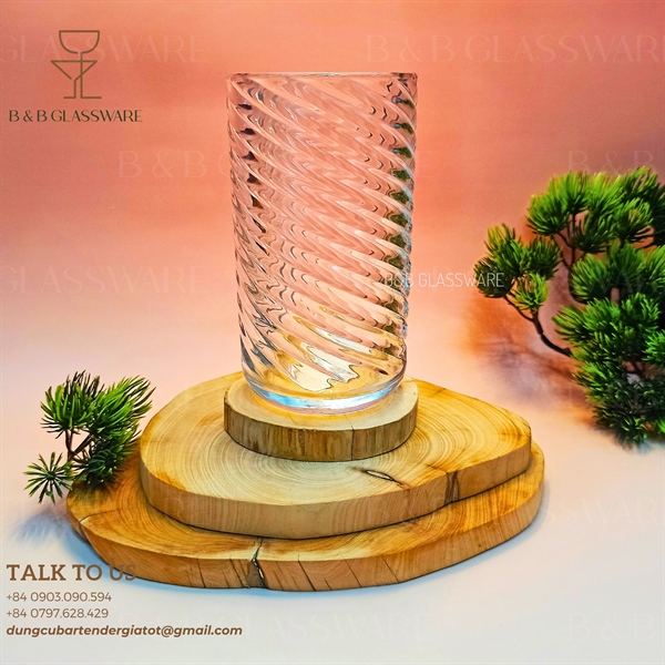 Ly Highball Sọc Xéo K1010C