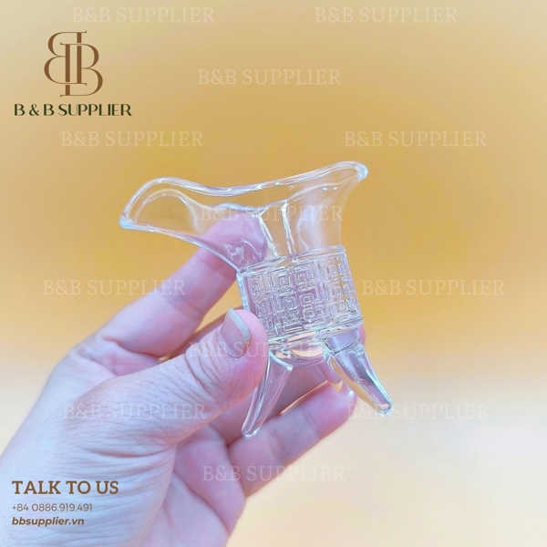Ly Shot Họa Tiết Cổ D25A - ảnh 2