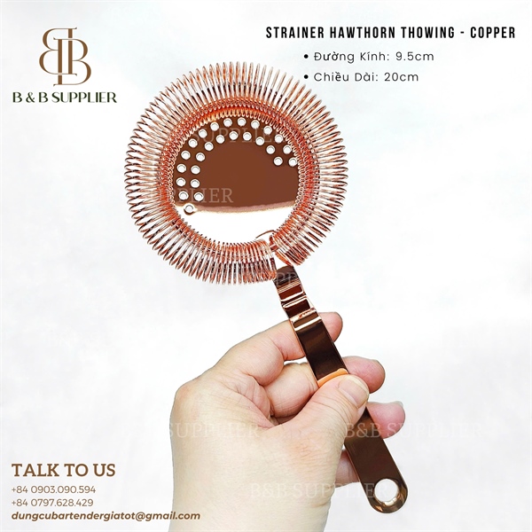Strainer Hawthorn Thowing - Copper 3