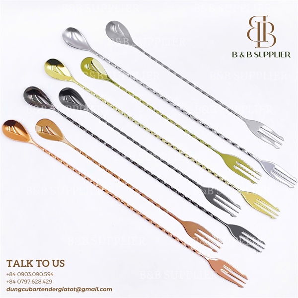 Barspoon Trident Inox 40cm 5