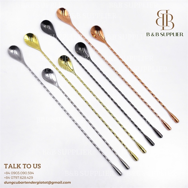 Barspoon Tear-Drop Copper 40cm 5
