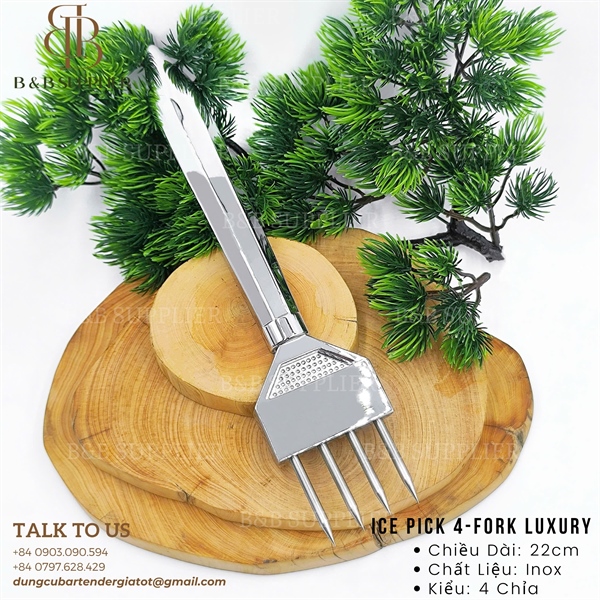 Ice Pick 4-Fork LuxUry