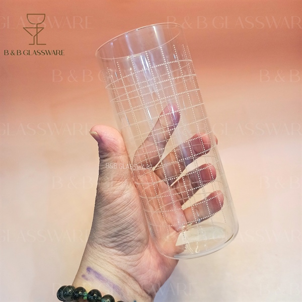 Ly Highball Sọc Caro - ảnh 2