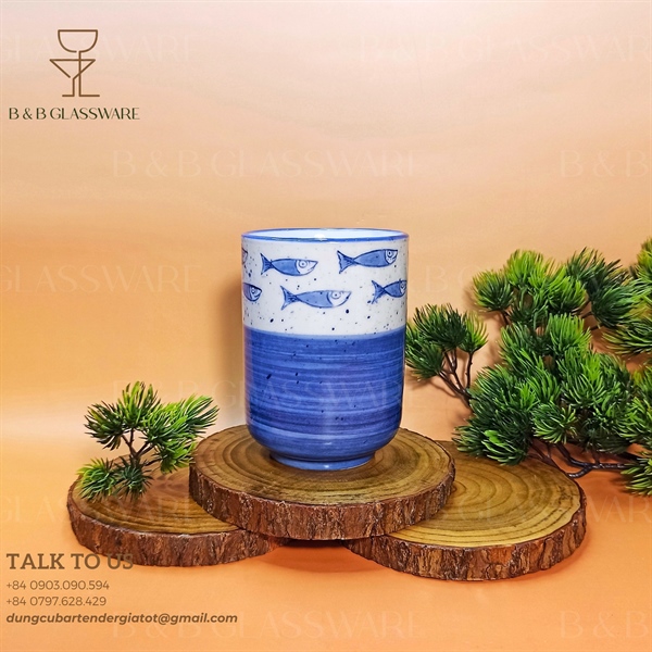 Ly Sứ Dáng Trụ - Mẫu C