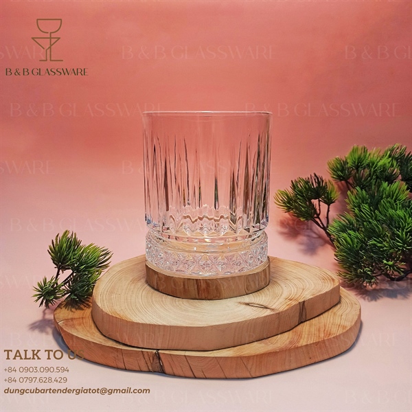 Ly Rock Đáy Kim Cương Size Trung 350ml
