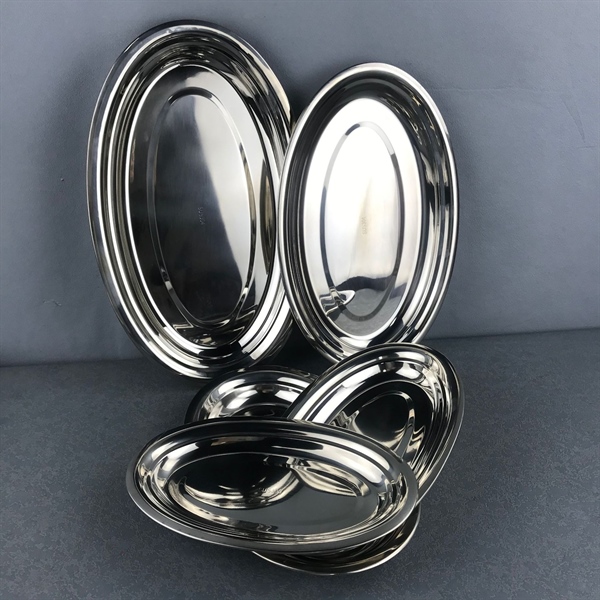 Dĩa Hột Xoài Bầu Dục Inox 304