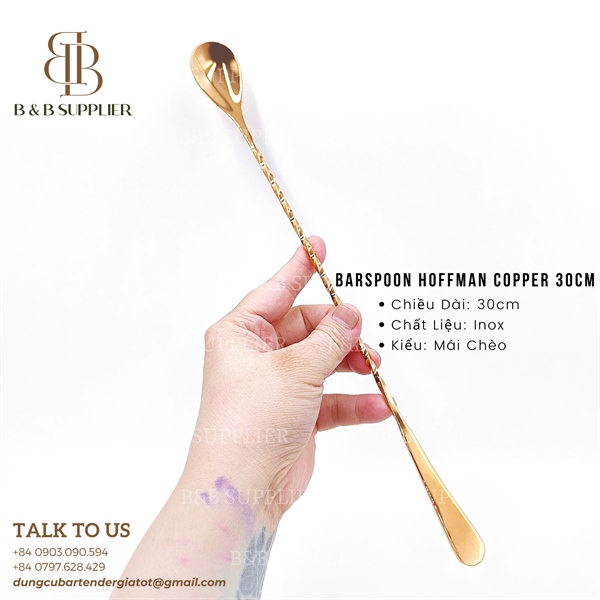 Barspoon Hoffman Copper 30cm 3