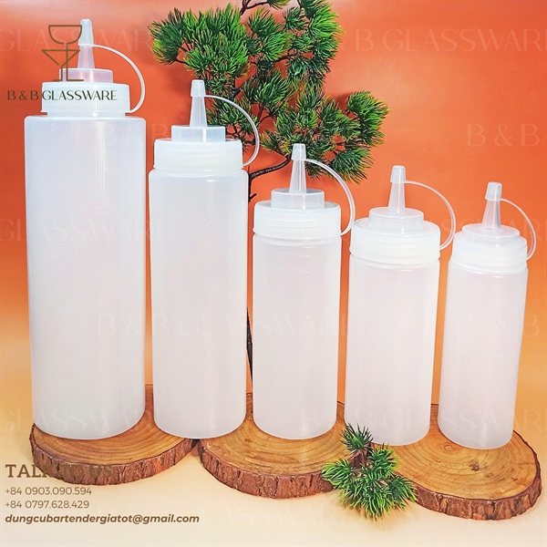 Chai Đựng Sốt Nhựa 36oz (1030ml) 3