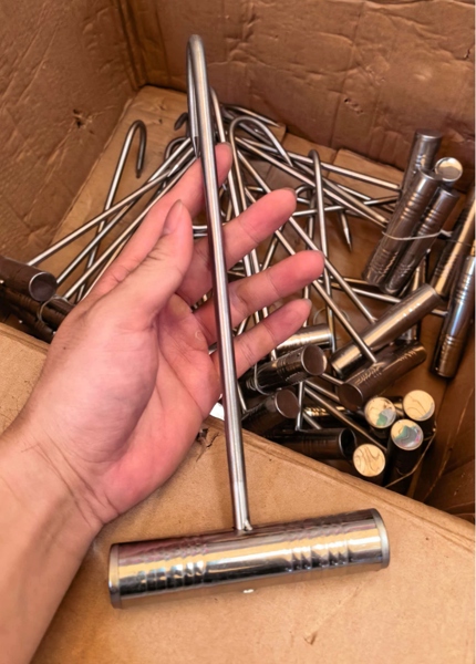 Móc Chữ T Kéo Tảng Thịt 4