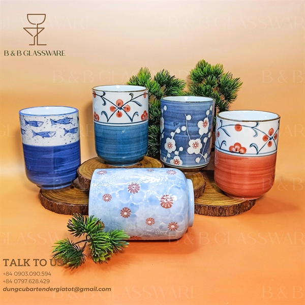 Ly Sứ Dáng Trụ - Mẫu E 3
