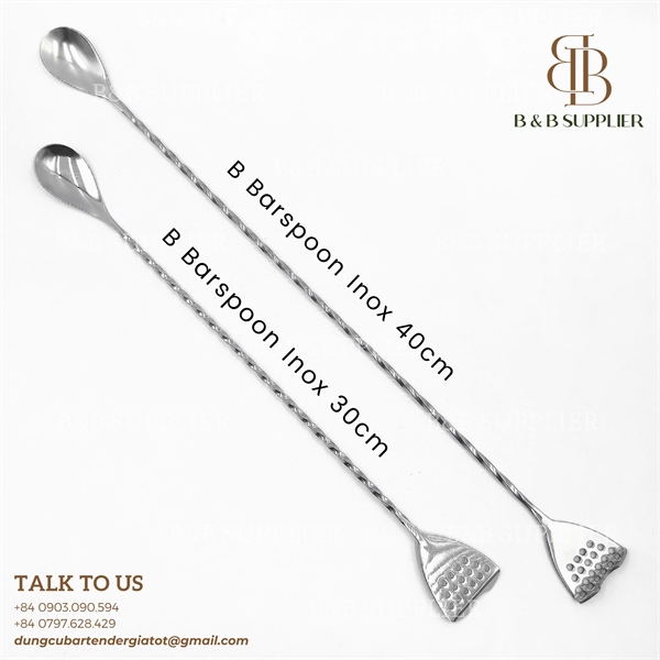 B Barspoon Inox 30cm 4
