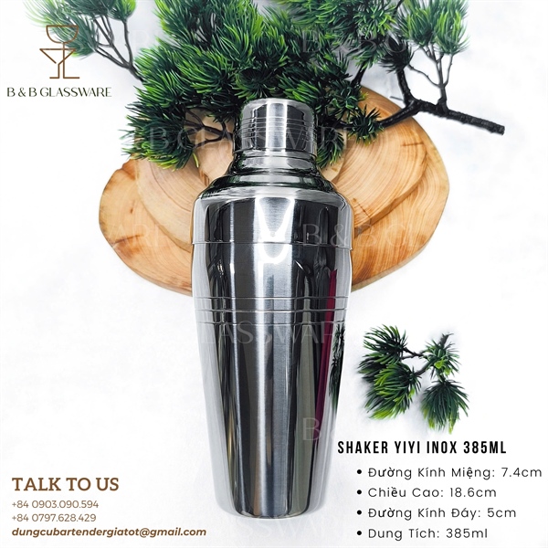 Shaker Yiyi Inox 410ml