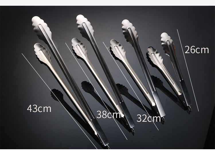 Kẹp Gắp Hoa Mai Inox Có Móc Treo Size To 2