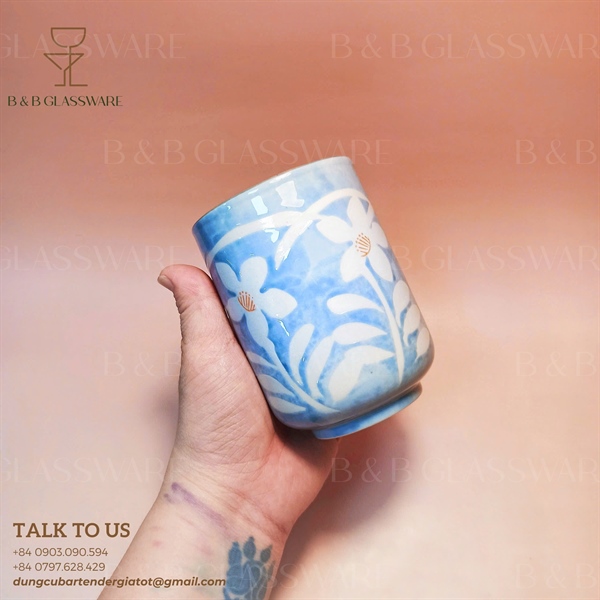 Ly Sứ Dáng Trụ - Mẫu F - ảnh 2