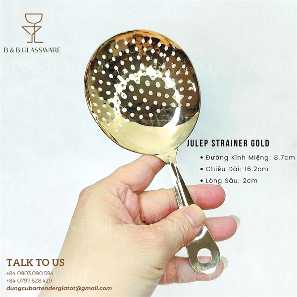 Julep Strainer Gold 3
