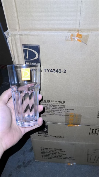 Ly Highball TY4343-2 (Cao 143mm, Đường Kính 76mm, Dung Tích 330ml)