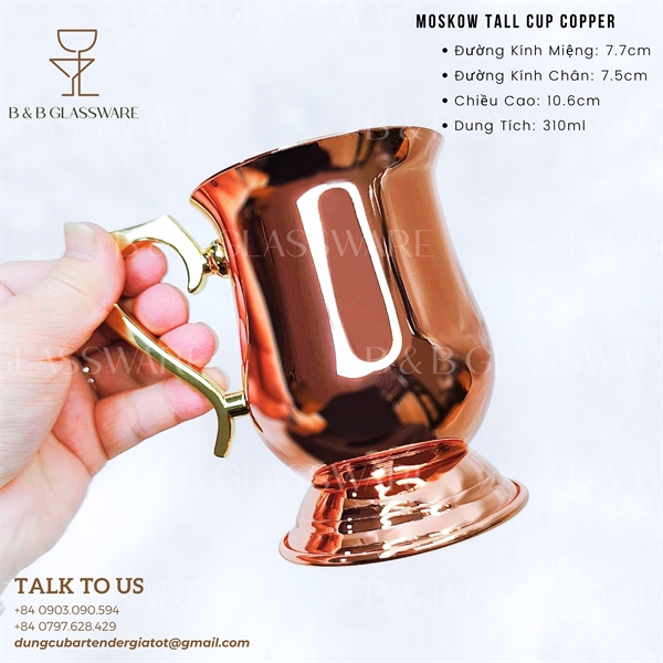 Moskow Tall Cup Copper 3