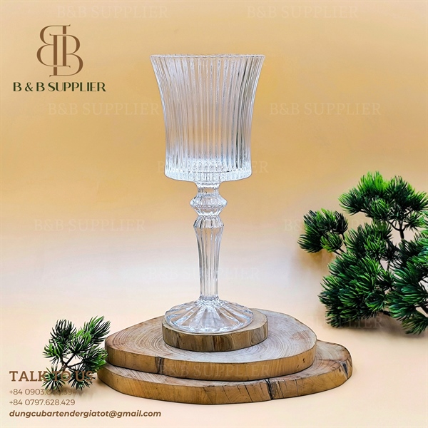 Ly Cocktail Sọc Có Chân 80281