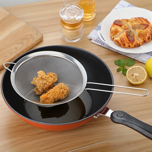 Ray Lọc Inox Đáy Tròn Tai Nhọn 3