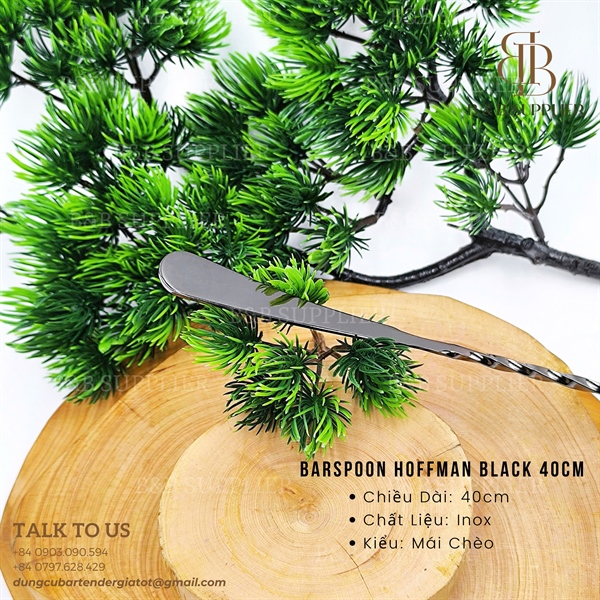 Barspoon Hoffman Black 40cm - ảnh 2