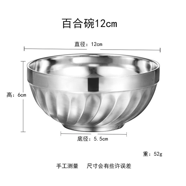 Chén Inox Tô Inox 2 Lớp Bán Phở Bánh Canh 4