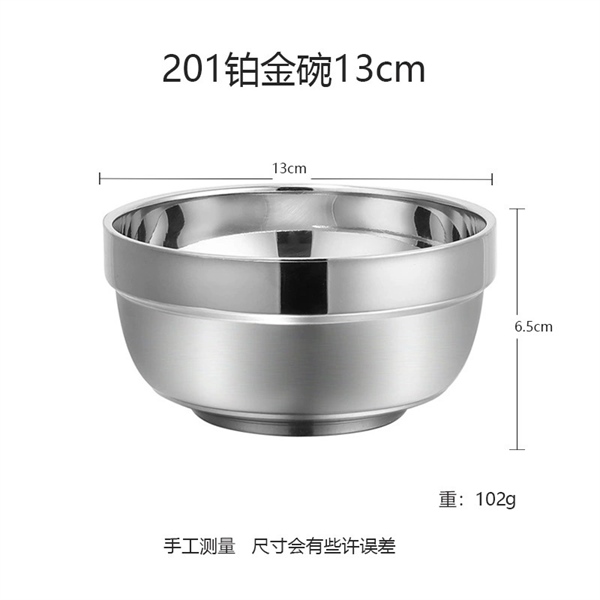 Tô Chén Inox 201 Gia Dụng Quán Ăn