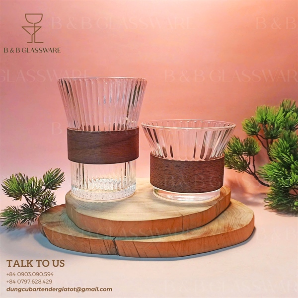 Ly Paula Size Nhỏ 210ml (Kèm Vòng Gỗ) 3