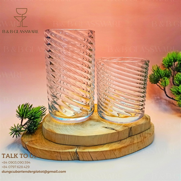 Ly Highball Sọc Xéo K1010C 3