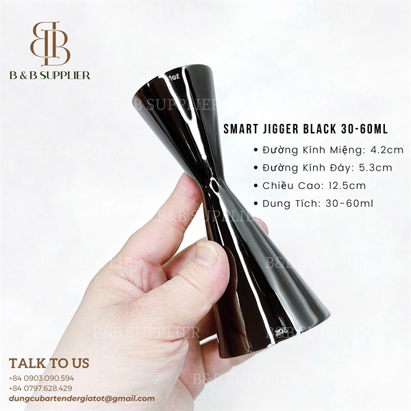 Smart Jigger Black 30-60ml 3