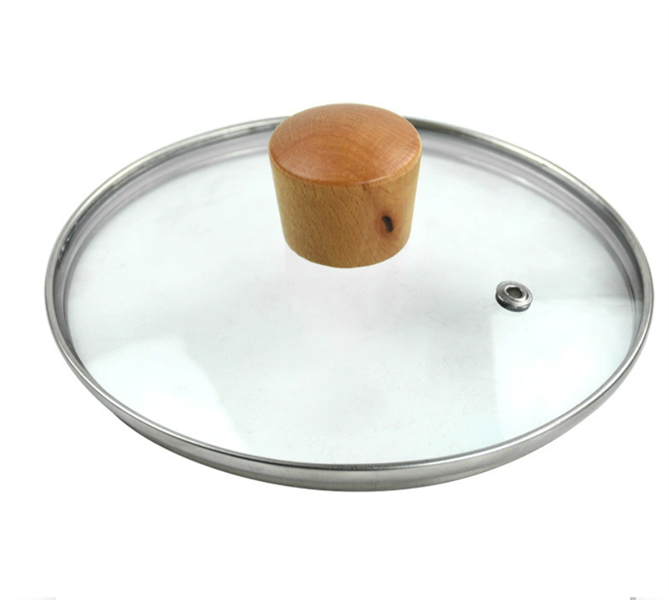 Nồi Nhôm Tay Gỗ (Nấu Bếp Ga) - Nắp Size 24