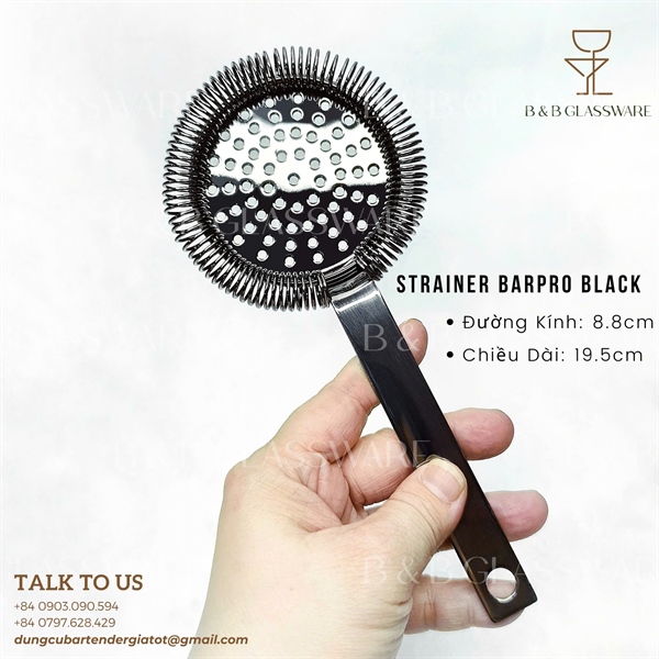Strainer Barpro Black 3