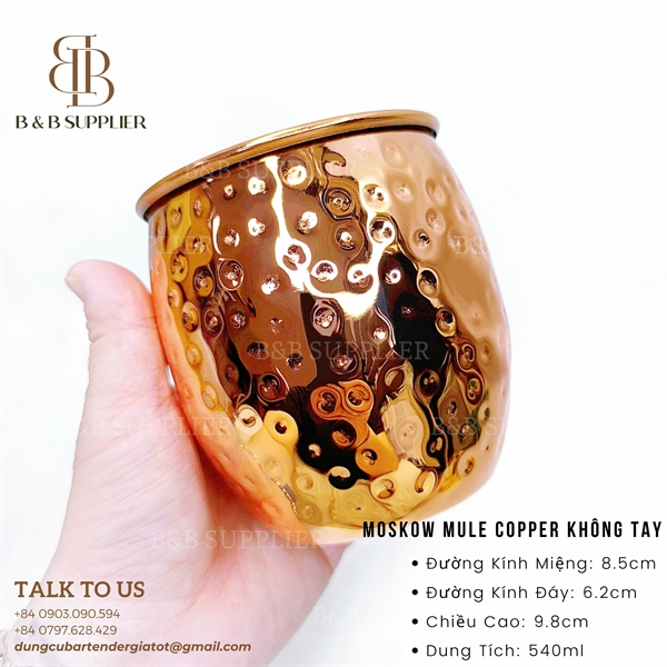 Moskow Mule Copper Không Tay 3