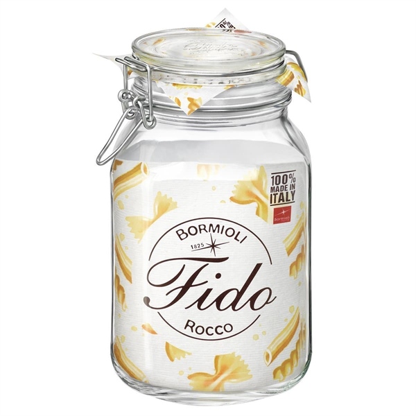 Hũ Thủy Tinh Nắp Khóa Cài Bormioli Rocco Fido 149240 Dung Tích 2 Lít