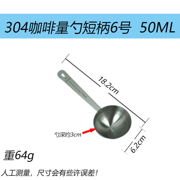 Muỗng Đong Ngắn Inox