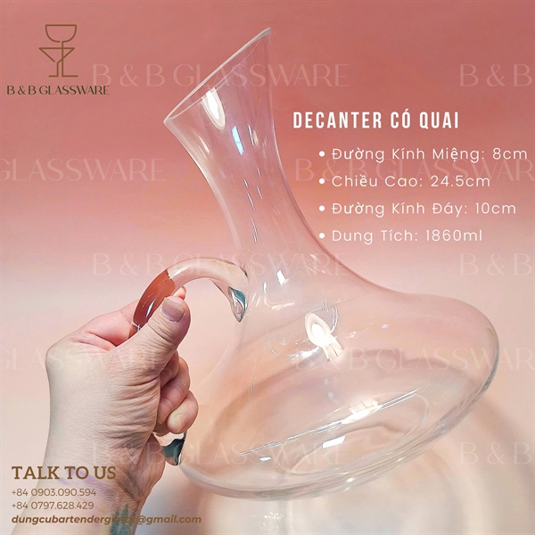 Decanter Có Quai - ảnh 2