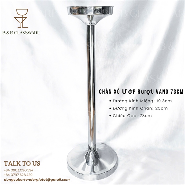 Bộ Chân Inox Và Xô Ướp Rượu Vang - ảnh 2