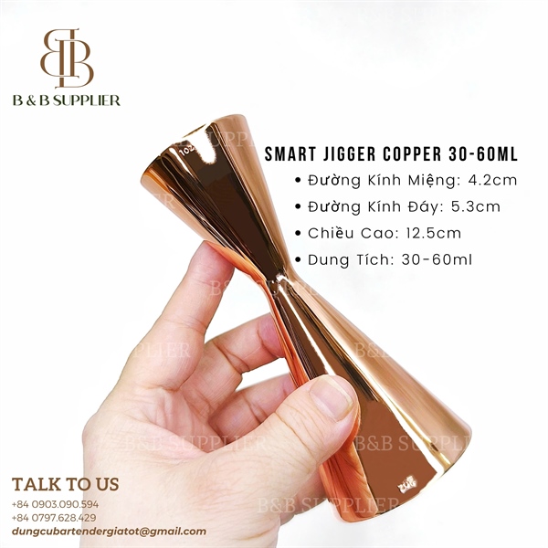 Smart Jigger Copper 30-60ml 3