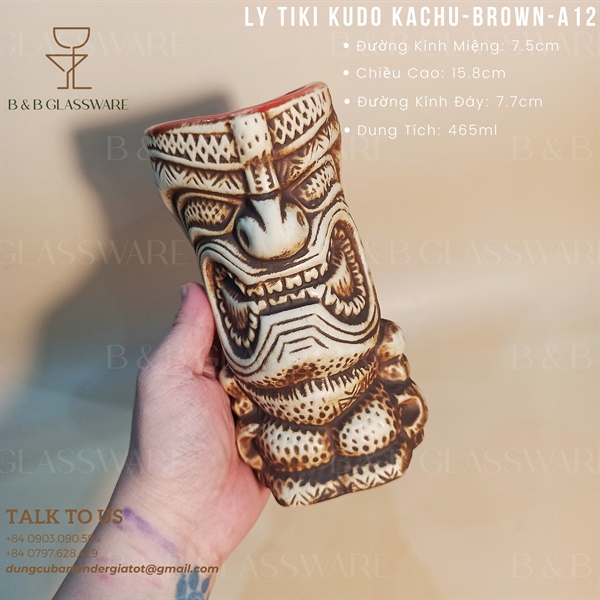 Ly Sứ Tiki Kudo Kachu-Brown - A12 - ảnh 2