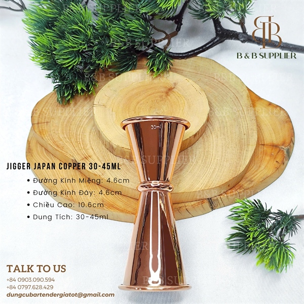 Jigger Japan Copper 30-45ml
